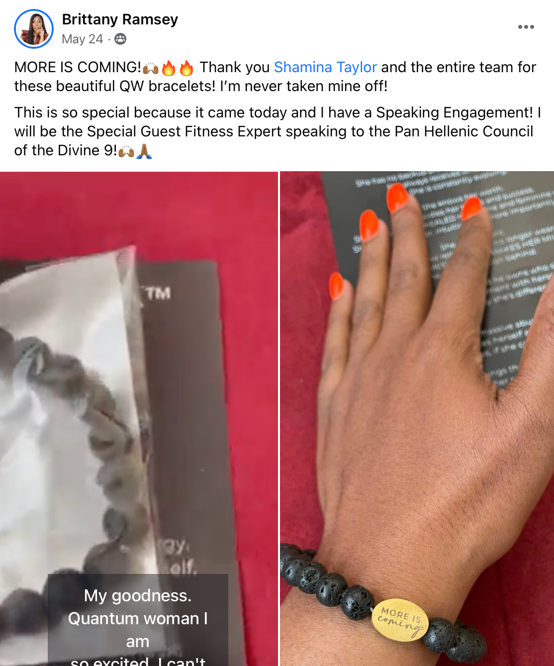 More Is Coming Bracelet