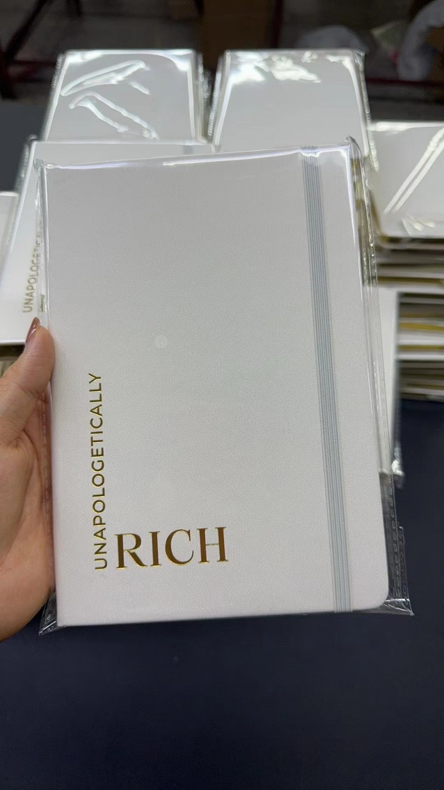 White Unapologetically Rich Journals