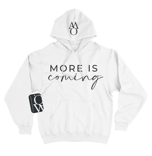 White More Is Coming Sweatshirt